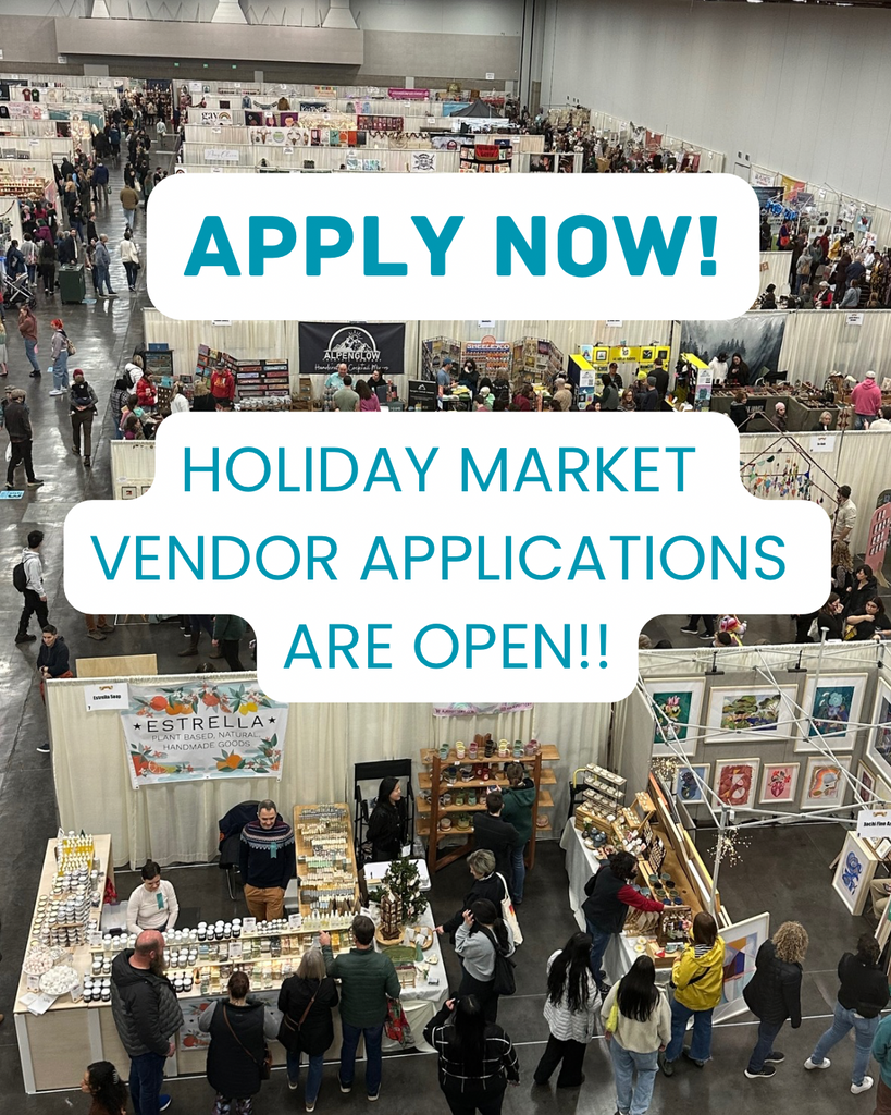 Apply Now to be a Vendor at our Holiday Market!