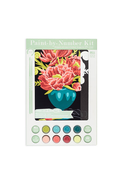 Peonies in Vase Paint by Numbers Kit – Crafty Wonderland