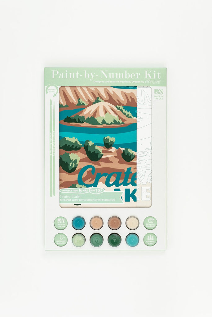 Crater Lake Paint by Numbers Kit
