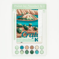 Crater Lake Paint by Numbers Kit