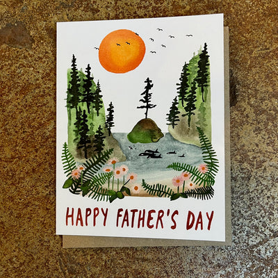 Father's Day Orcas Card