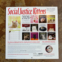 Social Justice Kittens 2026 Wall Calendar