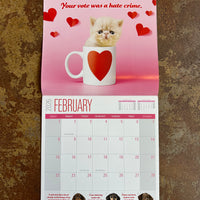 Social Justice Kittens 2026 Wall Calendar