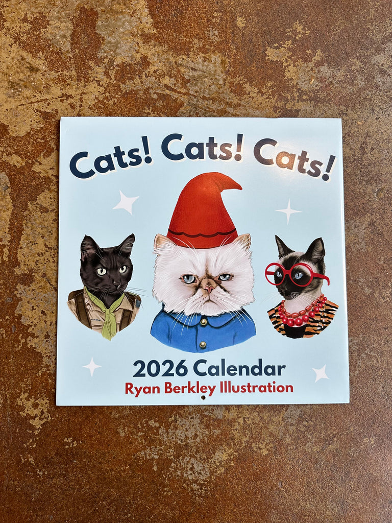 Berkley Illustration Cats! Cats! Cats! 2026 Wall Calendar