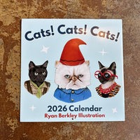 Berkley Illustration Cats! Cats! Cats! 2026 Wall Calendar