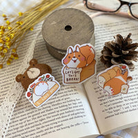 Let's Get This Bread Corgi Sticker Pack