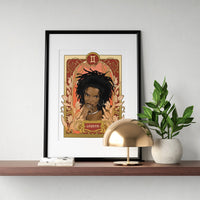 Black Zodiac Lauryn Hill Print