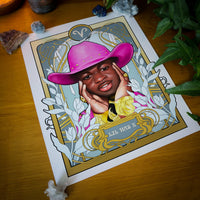 Black Zodiac Lil Nas X Print