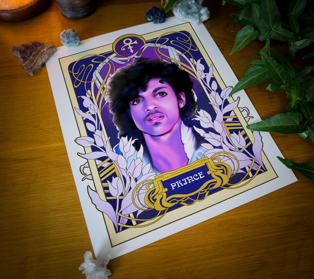 Black Zodiac Prince Print