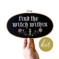Witch Within Cross Stitch Kit