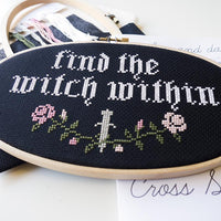 Witch Within Cross Stitch Kit