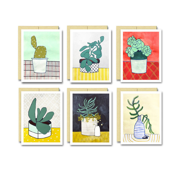 Houseplants Card Set