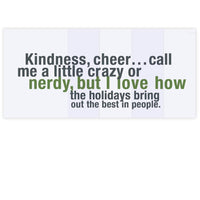 Kill Me Now Holiday Card