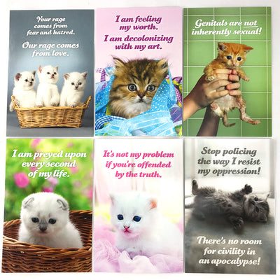 Social Justice Kittens Postcard Set Vol 4