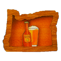 Beer Oregon Magnet or Ornament
