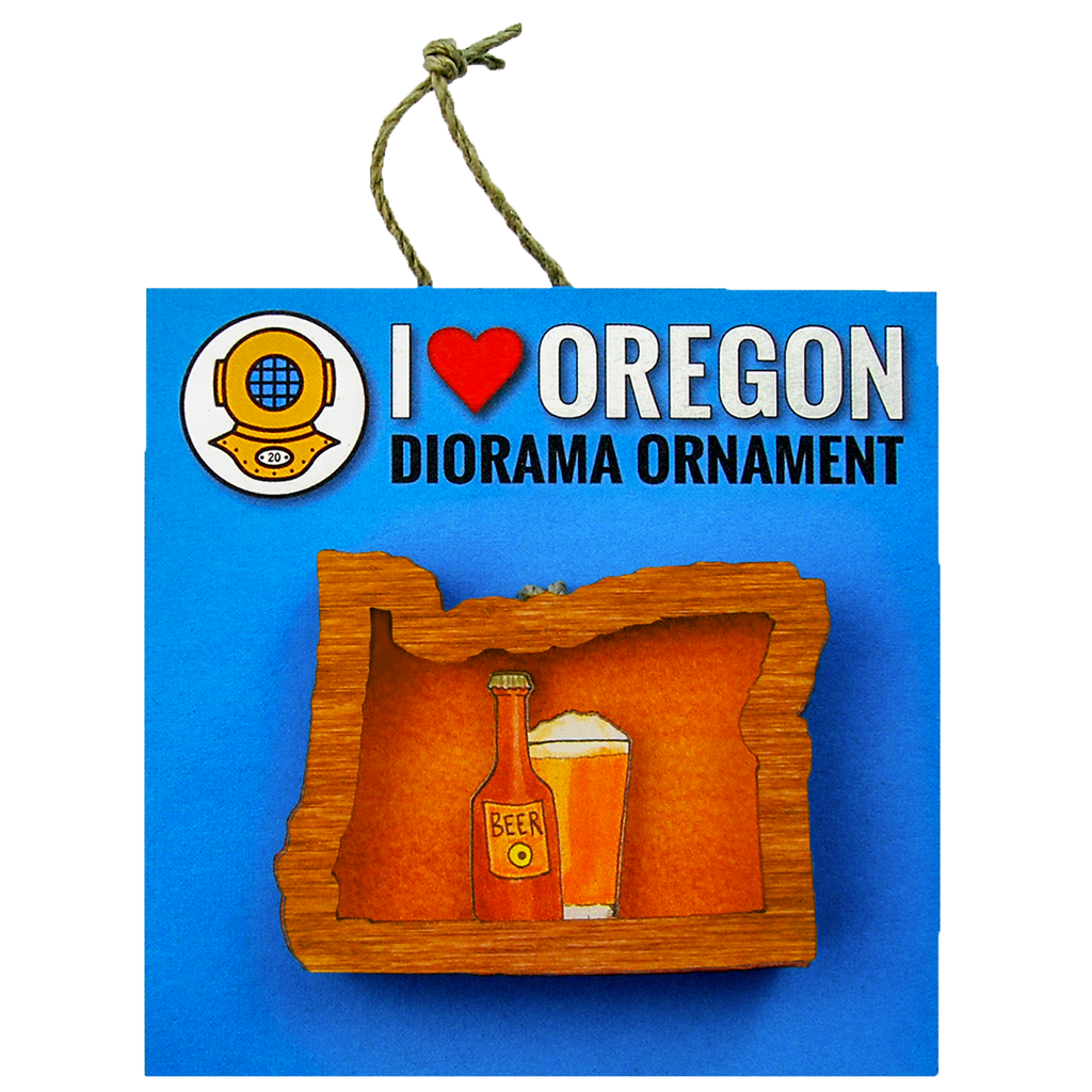 Beer Oregon Magnet or Ornament