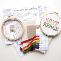 Safe Space Cross Stitch Kit