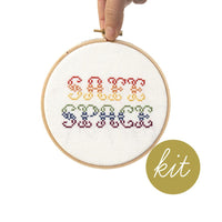 Safe Space Cross Stitch Kit