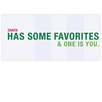 Santa Hates You Holiday Card