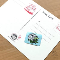 Coffee + Cannabis Cats Postcard Set