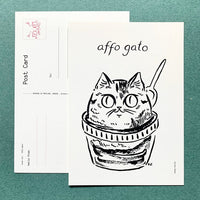 Coffee + Cannabis Cats Postcard Set