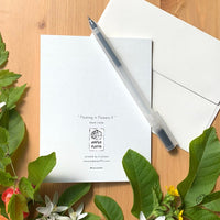 Floating in Flowers 3 Card