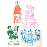 Hot Mess Sticker Set
