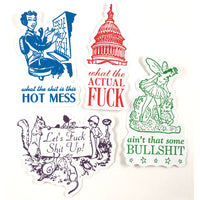 Hot Mess Sticker Set