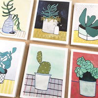 Houseplants Card Set