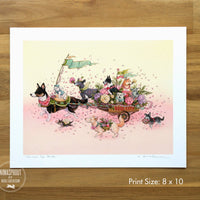 Portland Pup Parade Print
