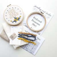 Preferred Pronouns Cross Stitch Kits