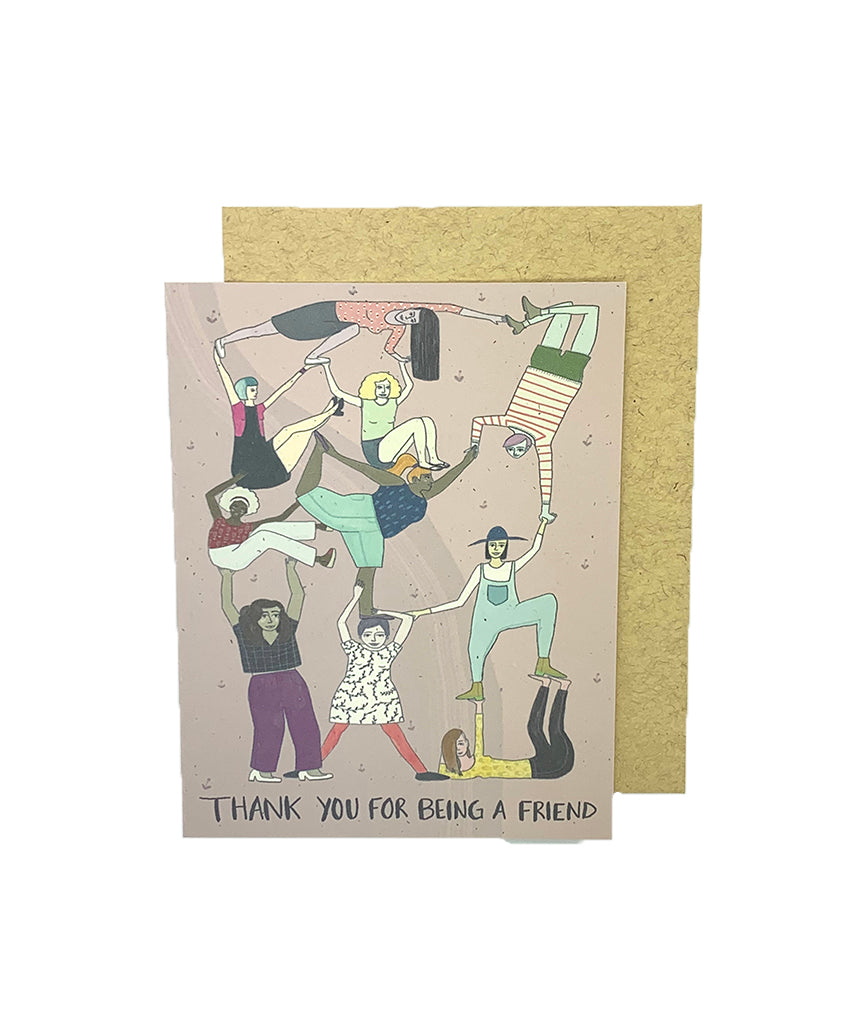 Thank You for Being a Friend Card