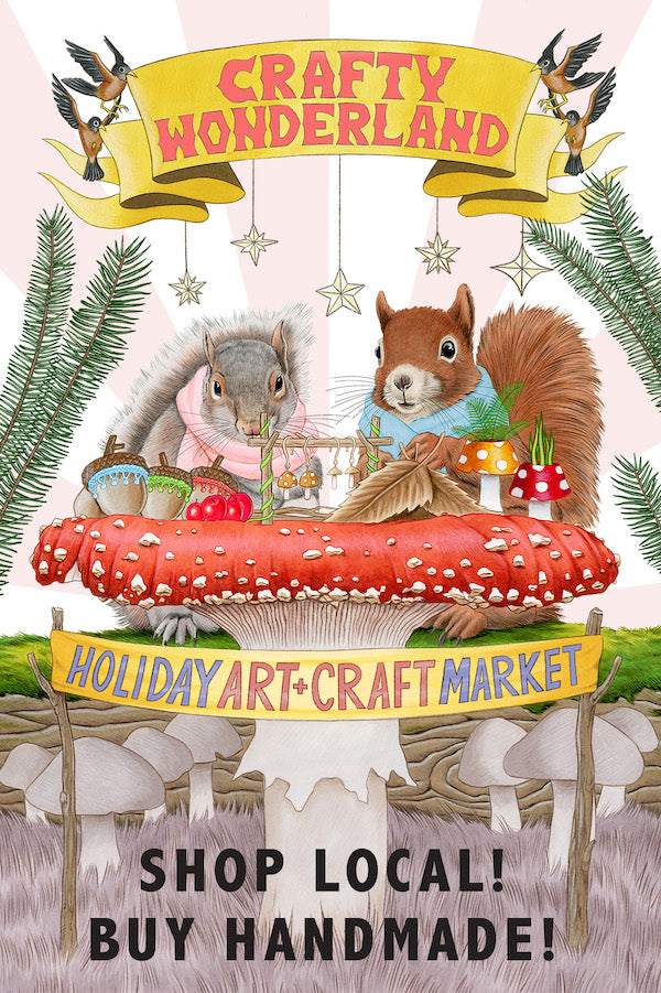 Tickets on Sale Now! Holiday Art + Craft Market Timed Entry!