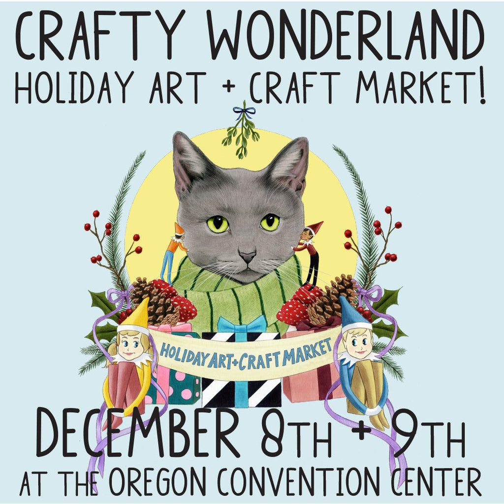 The Holiday Art + Craft Market is less than 2 weeks away!!