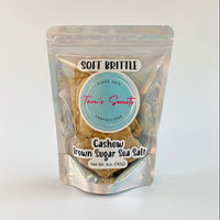 Cashew Brown Sugar Sea Salt Soft Brittle