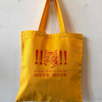 Meow Meow! Kitty Cat Tote Bag