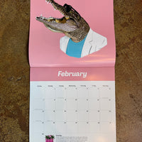 Berkley Illustration Retro Animals 2027 Wall Calendar
