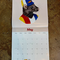 Berkley Illustration Retro Animals 2027 Wall Calendar