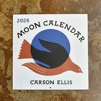 Carson Ellis 2026 Moon Wall Calendar