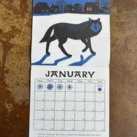 Carson Ellis 2026 Moon Wall Calendar