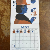 Carson Ellis 2026 Moon Wall Calendar