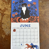 Carson Ellis 2026 Moon Wall Calendar