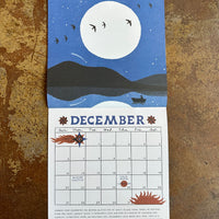 Carson Ellis 2026 Moon Wall Calendar