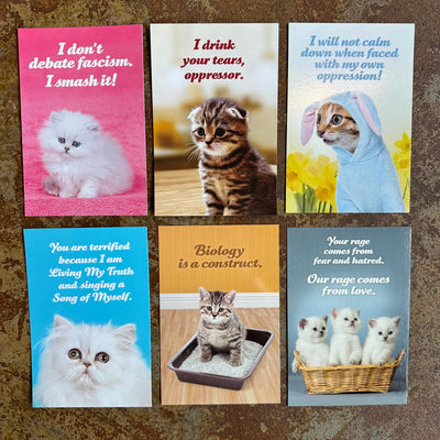 Social Justice Kittens Postcard Super Pack!