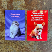 Social Justice Kittens Postcard Super Pack!