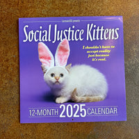 Social Justice Kittens 2025 Wall Calendar