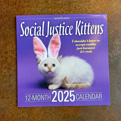 Social Justice Kittens 2025 Wall Calendar