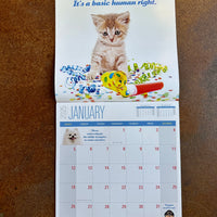 Social Justice Kittens 2025 Wall Calendar