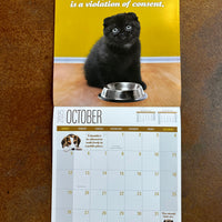 Social Justice Kittens 2025 Wall Calendar