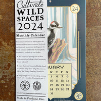 Wild Spaces 2024 Wall Calendar
